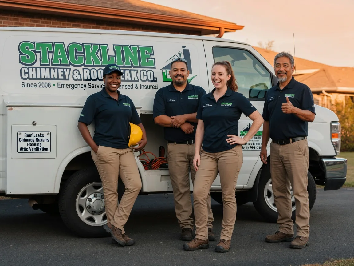 Chimney flashing repair company in Spragueville, IA